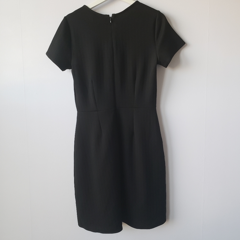 41 Hawthorn Stitch Fix Button Detail Black Dress View 2